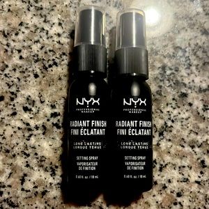 Radiant Finish Setting Spray- 2 Pack